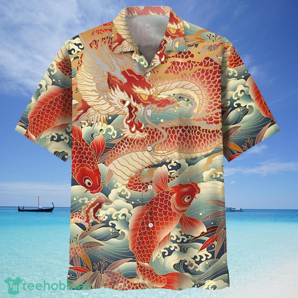 Carp Dragon Hawaiian Shirt For Men And Women