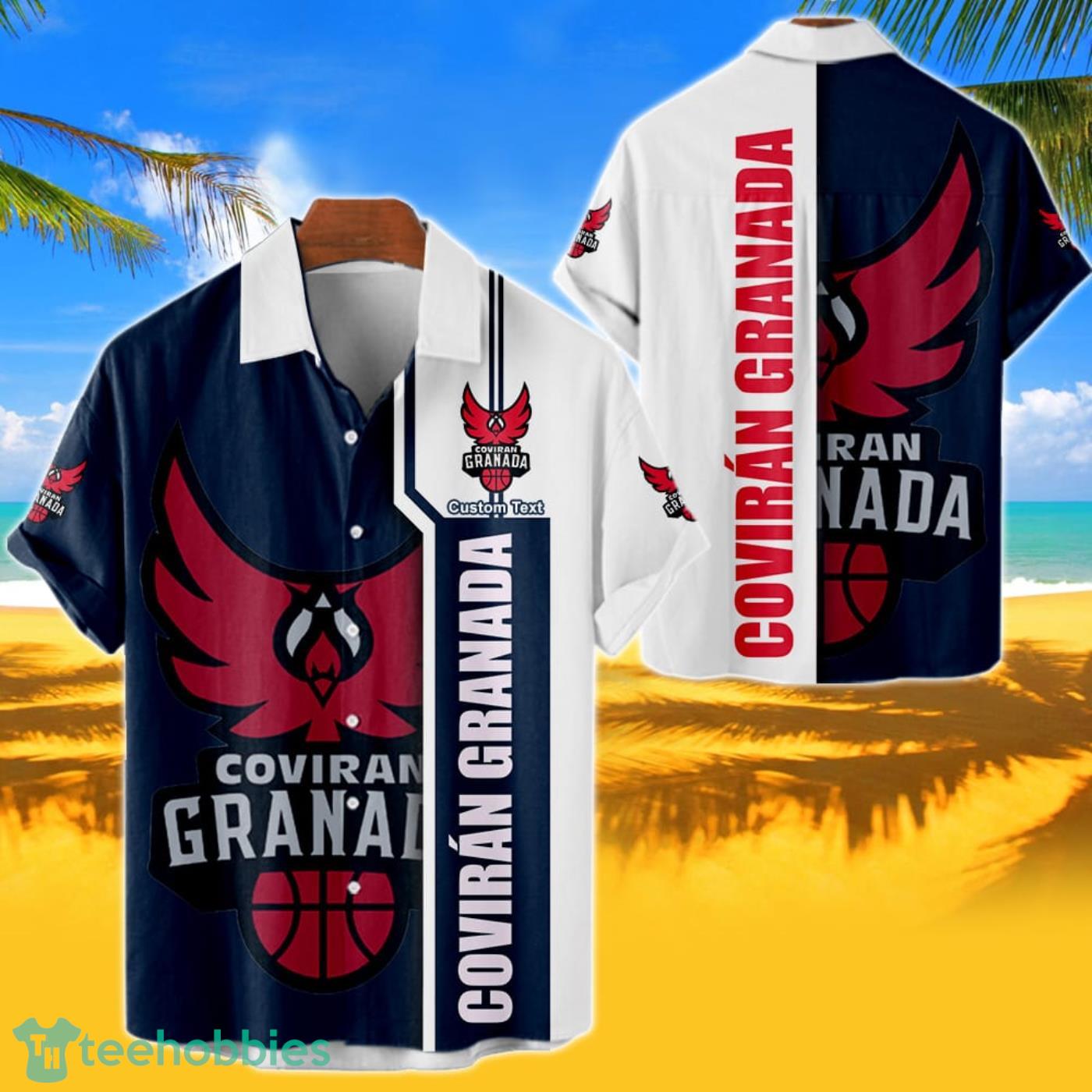 Cazoo Baskonia Hawaiian Shirt Custom Name 3D Short Sleeve Shirt Product Photo 1