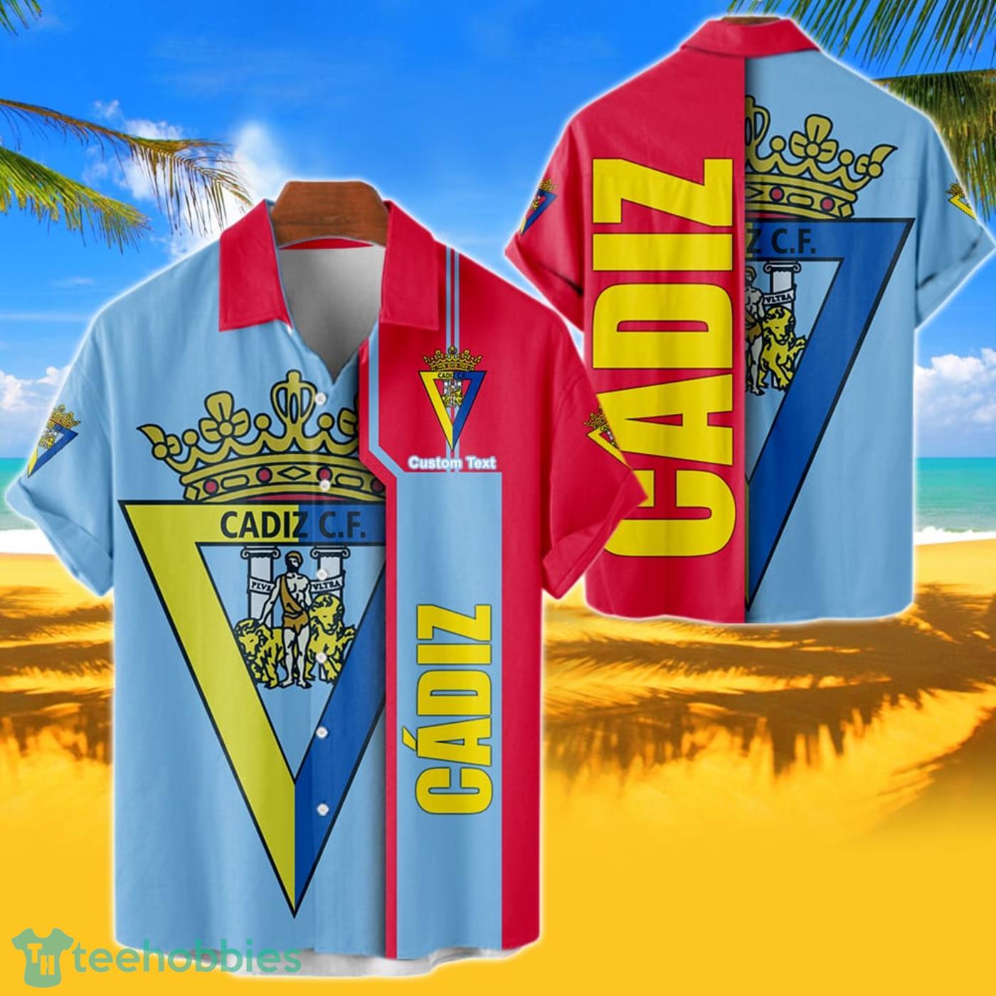 Celta Vigo Hawaiian Shirt Custom Name 3D Short Sleeve Shirt Product Photo 1