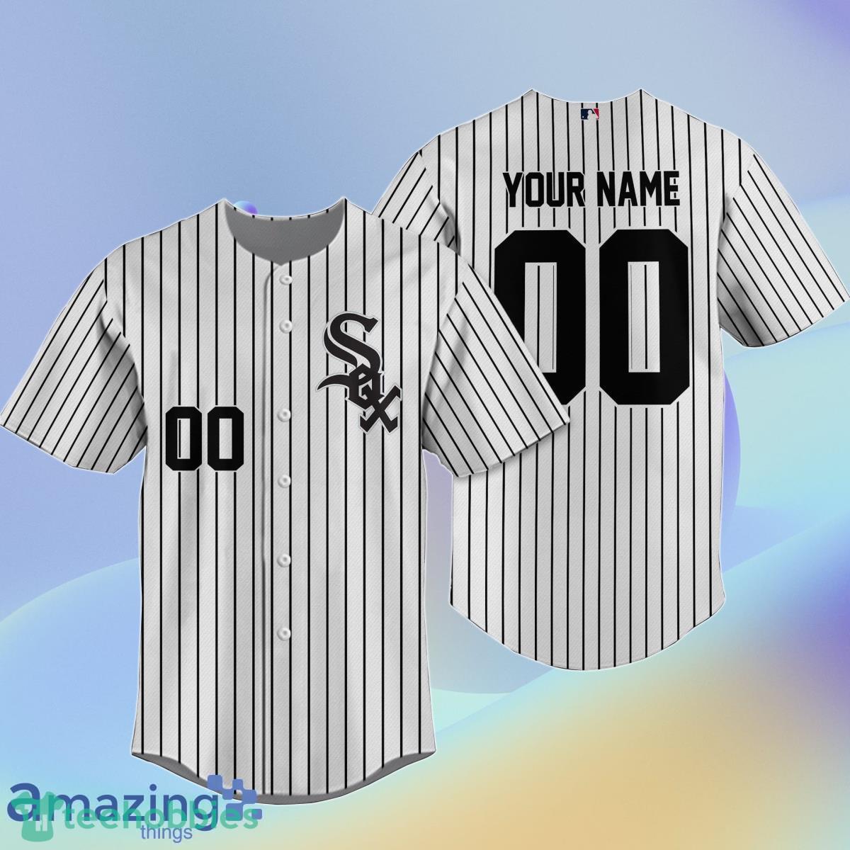 Chicago White Sox Custom Name & Number Baseball Shirt Style Gift For Men And Women Product Photo 1
