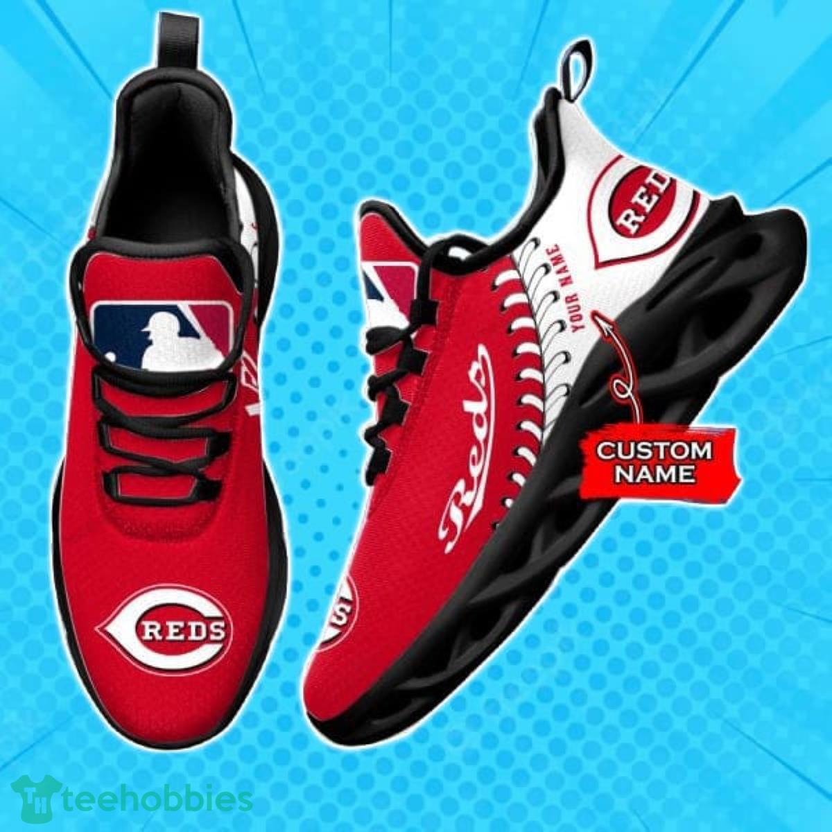 Cincinnati Reds MLB MAX SOUL SHOES Custom Name For Men And Women