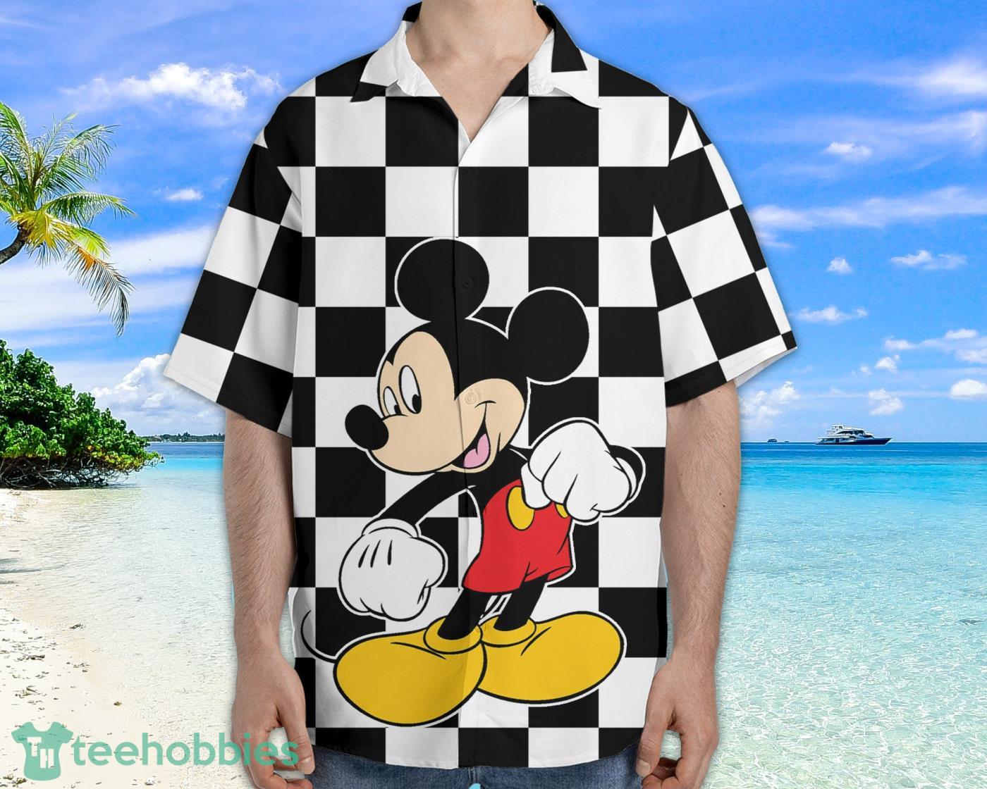 Mickey mouse 2025 checkered shirt