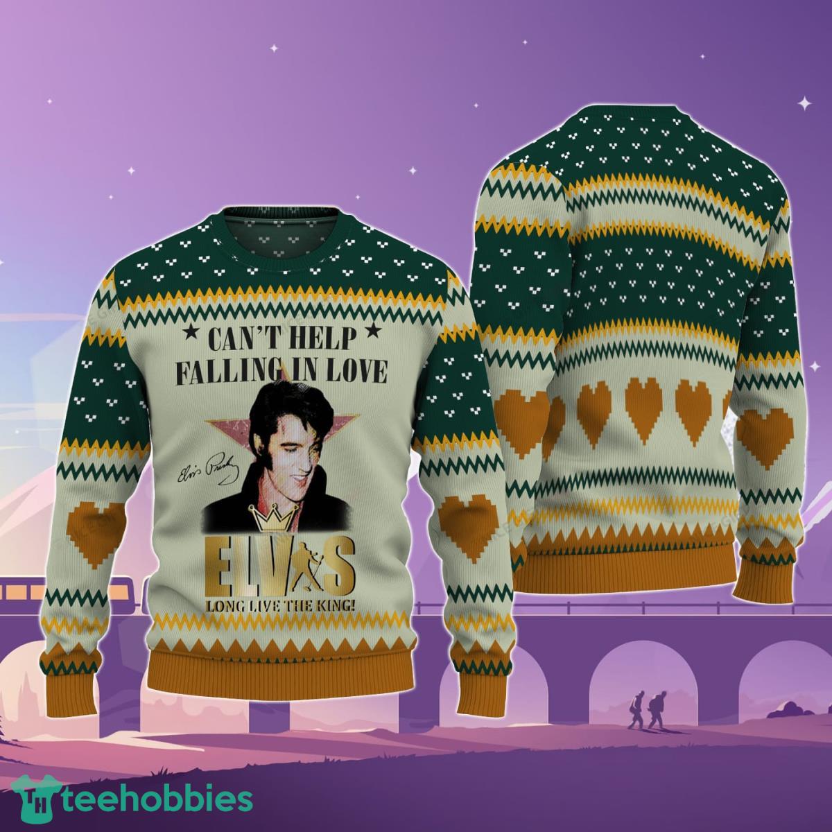 Elvis Presley Can’t Help Falling In Love Sweater Best Gift For Men And Women Product Photo 1