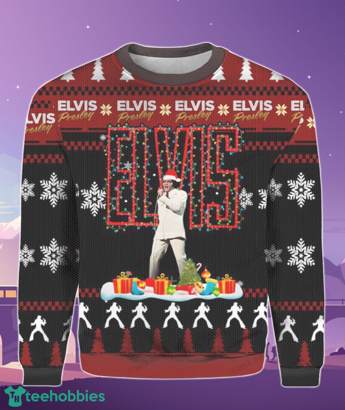 Elvis Presley Christmas Sweater Special Gift For Men And Women Product Photo 2