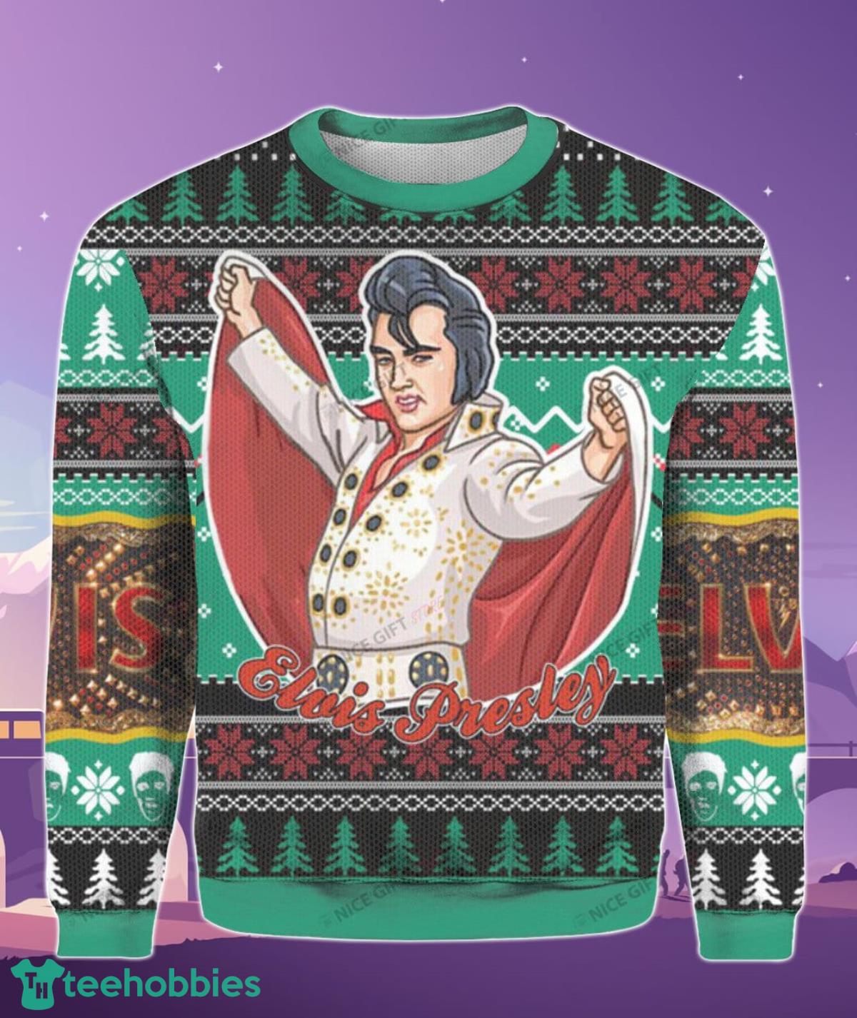 Elvis Presley Sweater Style Gift For Men And Women Product Photo 2