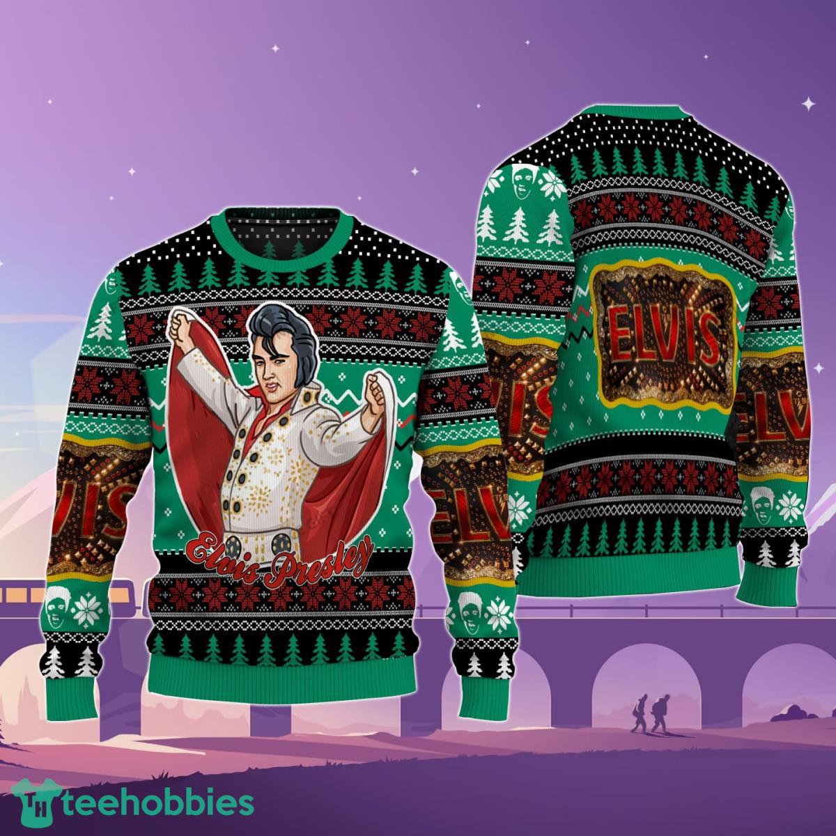 Elvis Presley Sweater Style Gift For Men And Women Product Photo 1