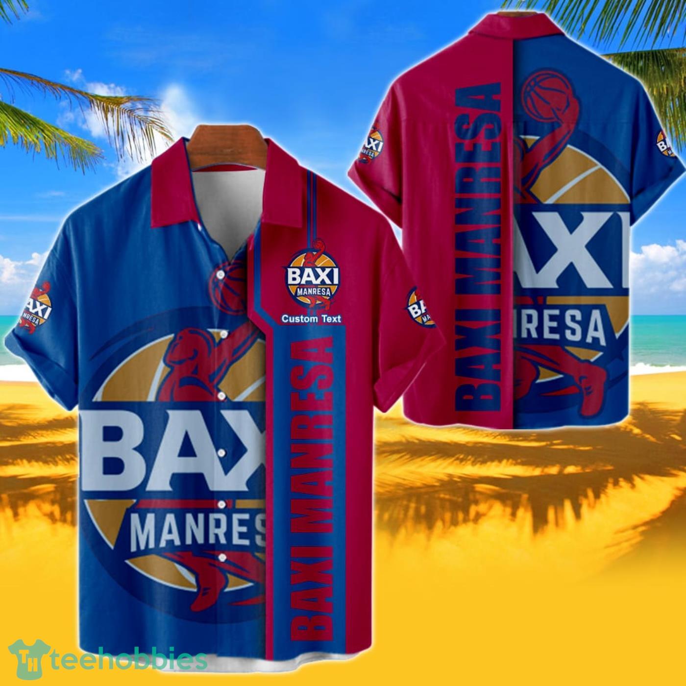 FC Barcelona Basquet Hawaiian Shirt Custom Name For Men And Women
