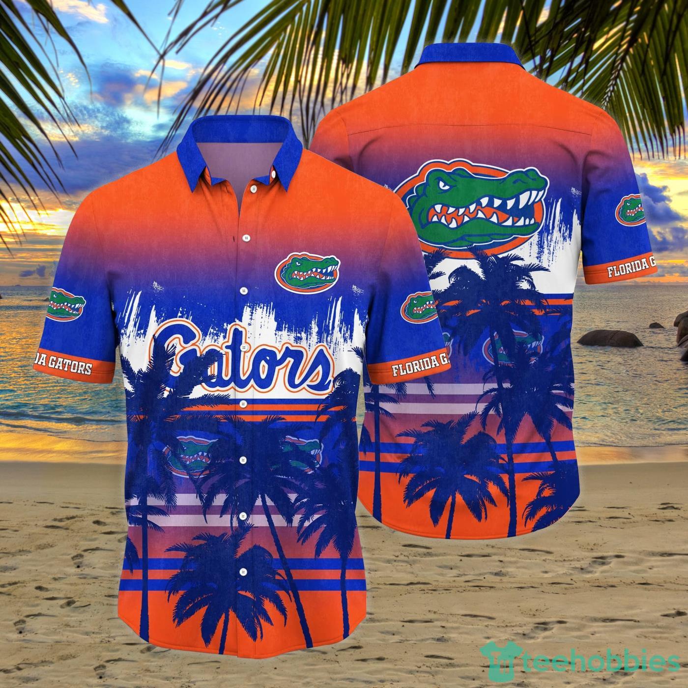 Florida Gators Coconut Tropical Hawaiian Shirt And Short Product Photo 1