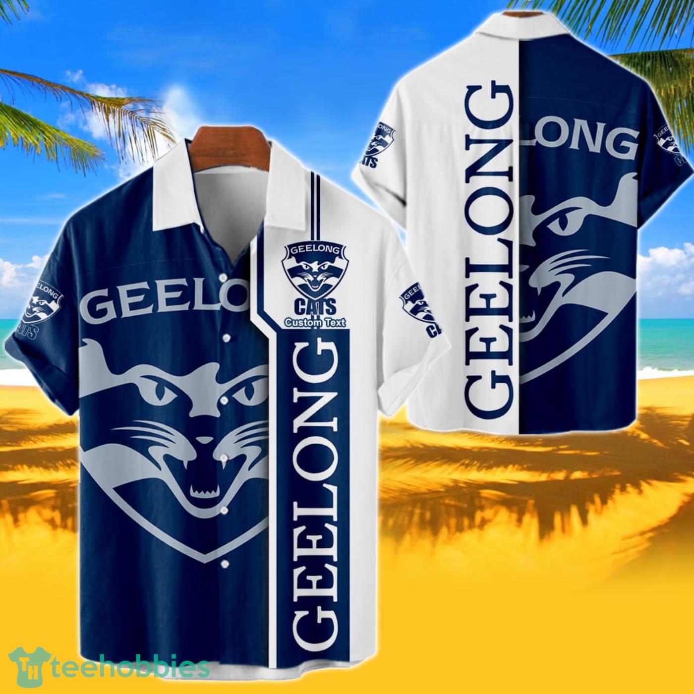 Geelong Football Club Hawaiian Shirt Custom Name For Men And