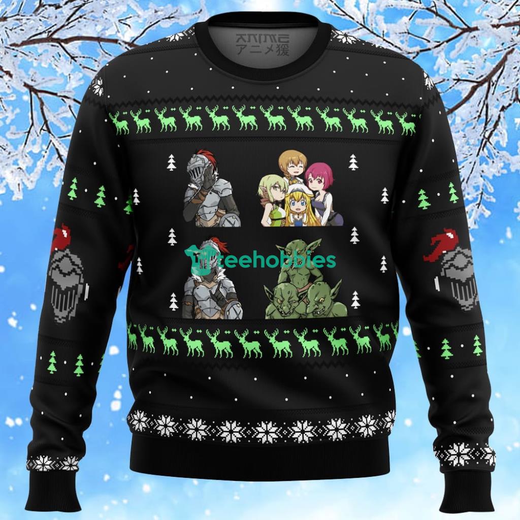 Goblin Slayer Sprites Ugly Christmas Sweater 3D Gift For Men And Women Product Photo 1 Goblin Slayer Sprites Ugly Christmas Sweater 3D Gift For Men And Women Product Photo 1