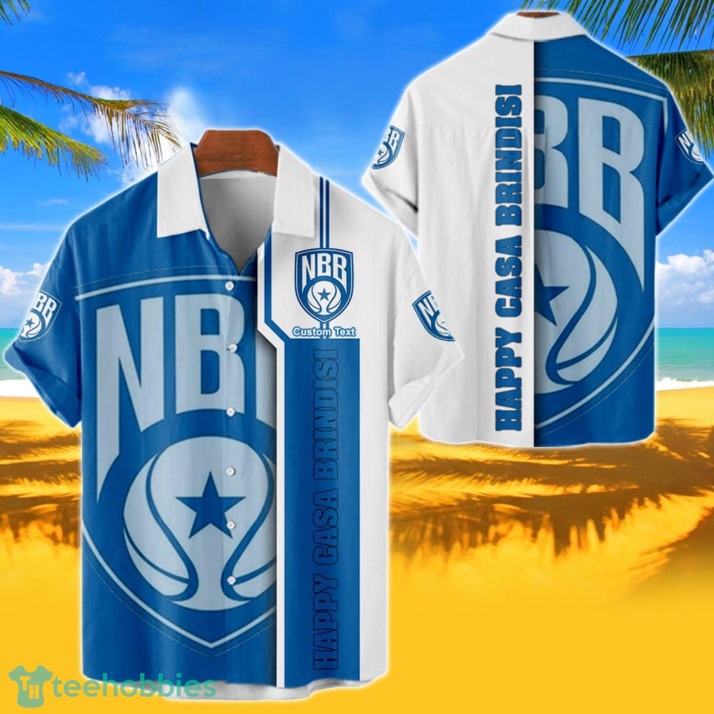 Happy Casa Brindisi Hawaiian Shirt Custom Name 3D Short Sleeve Shirt Product Photo 1