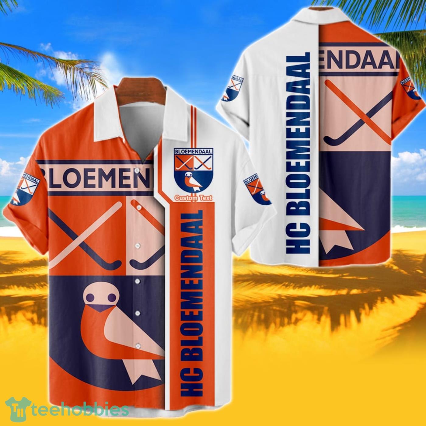 HC Bloemendaal Hawaiian Shirt Custom Name 3D Short Sleeve Shirt Product Photo 1