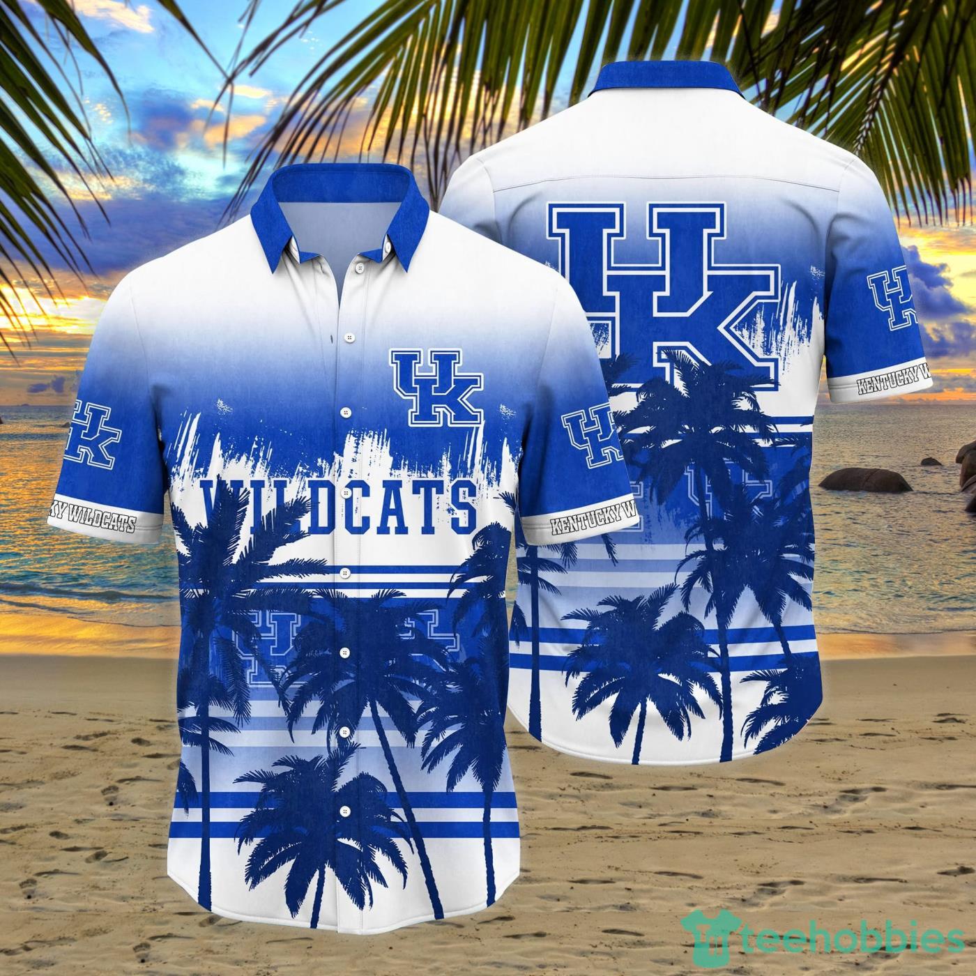 Kentucky Wildcats Coconut Tropical Hawaiian Shirt And Short Product Photo 1