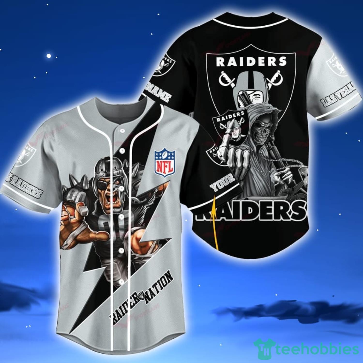 4xl custom raiders jersey