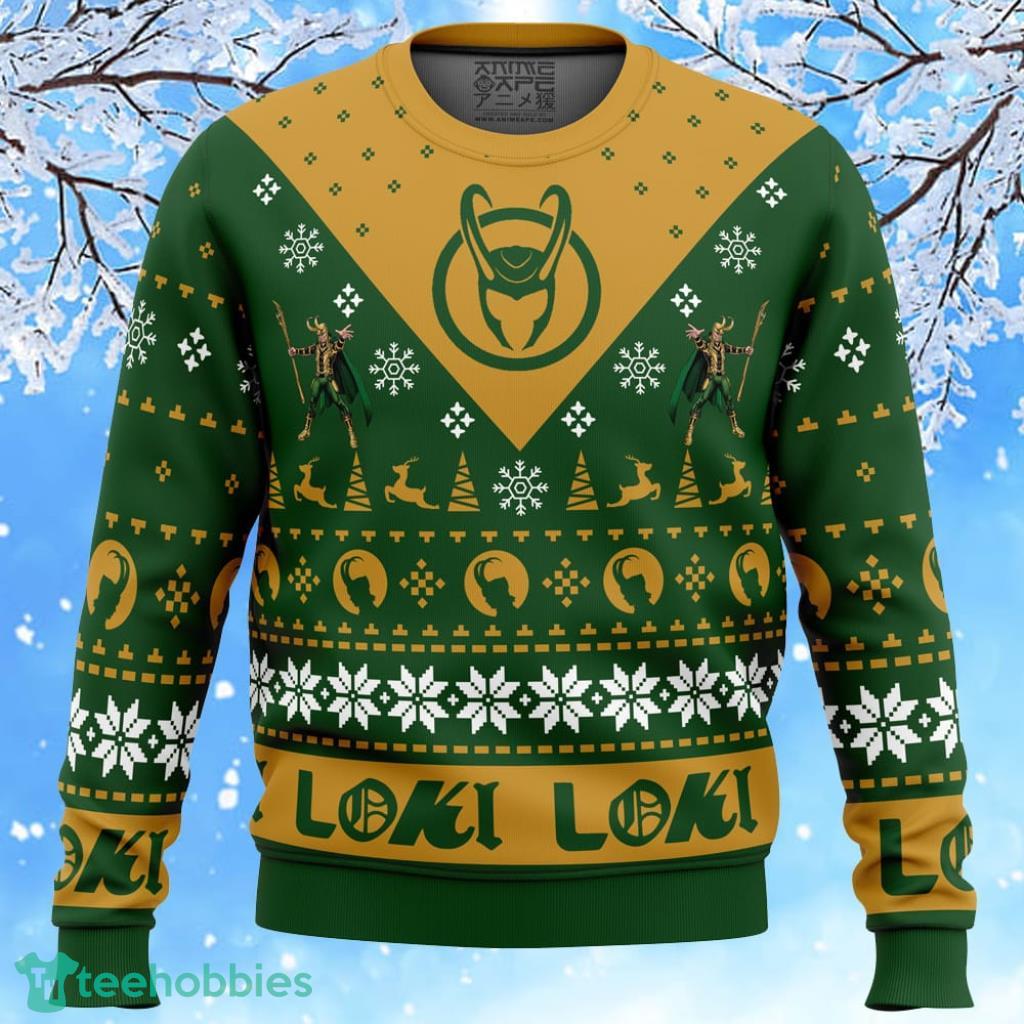 Loki hot sale christmas sweater