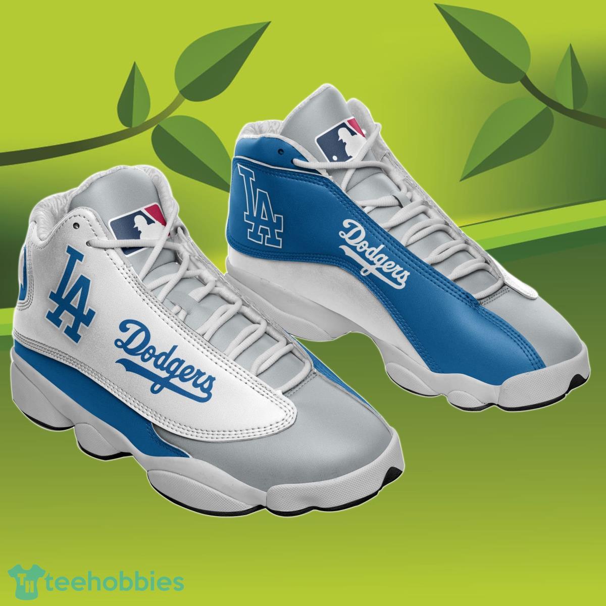 Los Angeles Dodgers Air Jordan 13 Sneakers Best Gift For Men And Women Product Photo 2