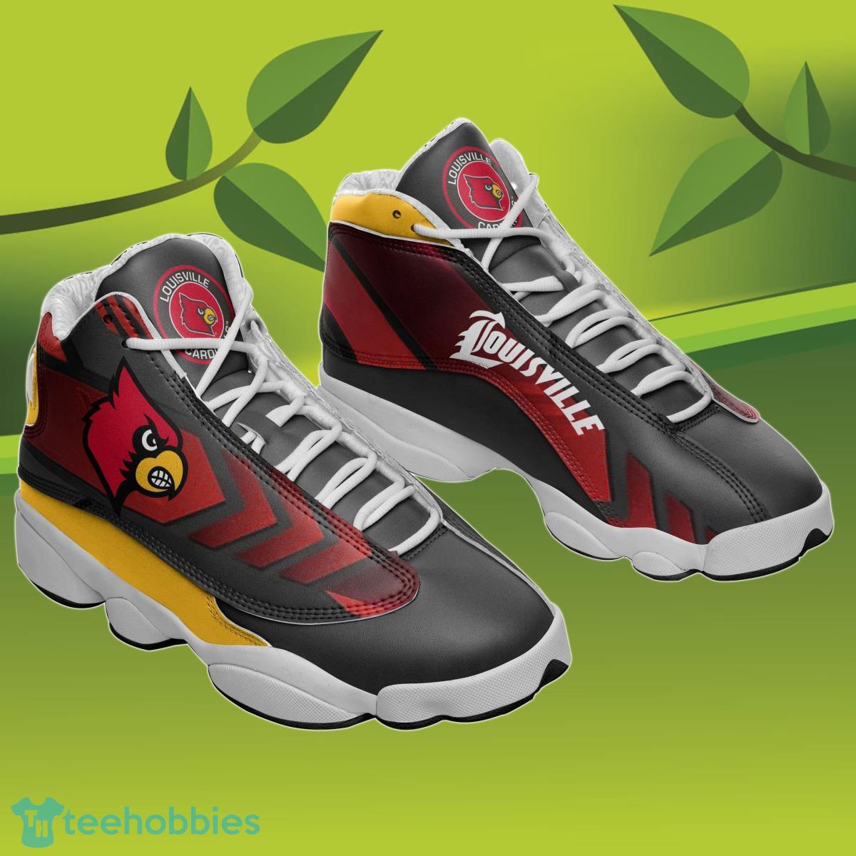 Louisville Cardinals Air Jordan 13 Sneakers Unique Gift For Men And Women Product Photo 2