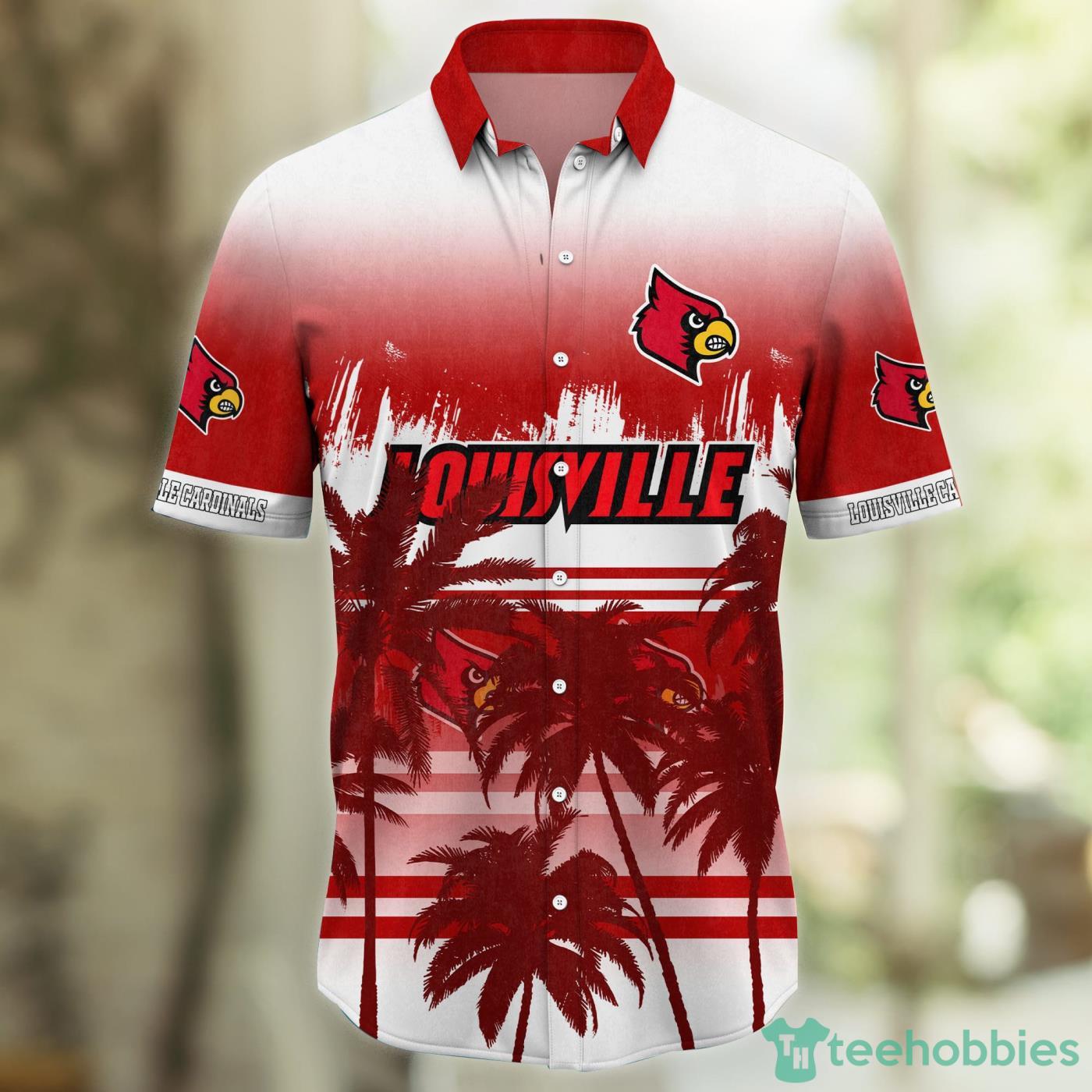 Louisville Cardinals Coconut Tropical Hawaiian Shirt And Short Product Photo 2