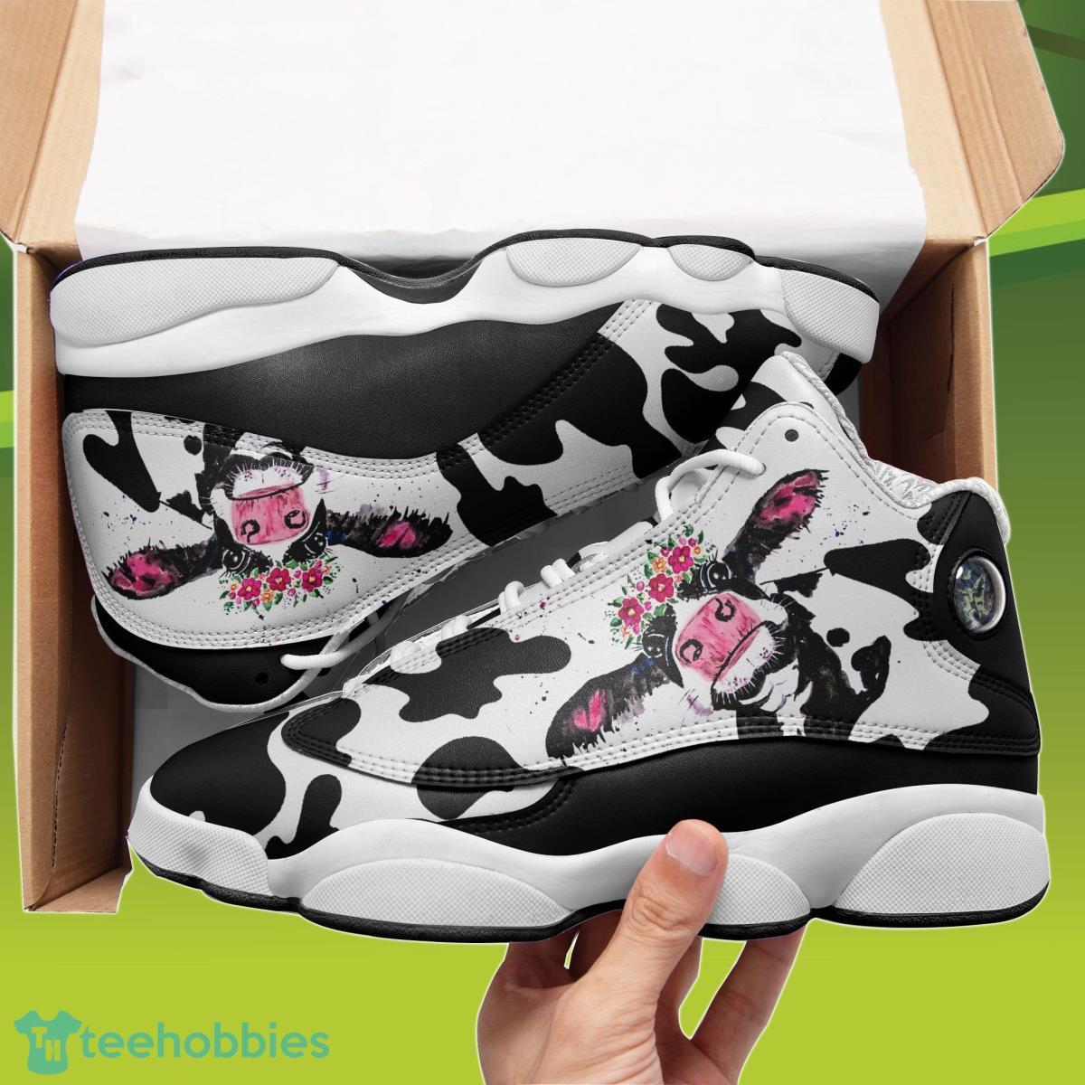 Lovely Cow Air Jordan 13 Sneakers Best Gift For Men And Women Product Photo 1