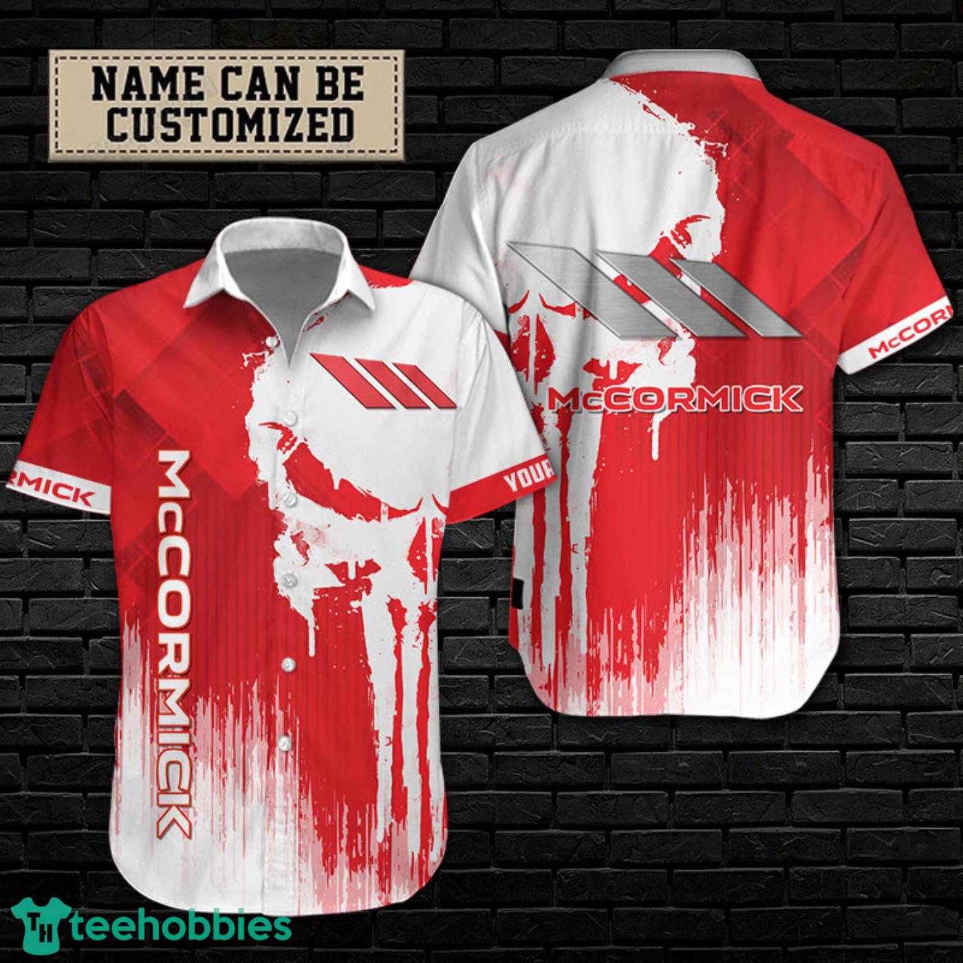 McCormick Custom Name Hawaiian Shirt 3D Short Sleeve Shirt dTL Product Photo 1