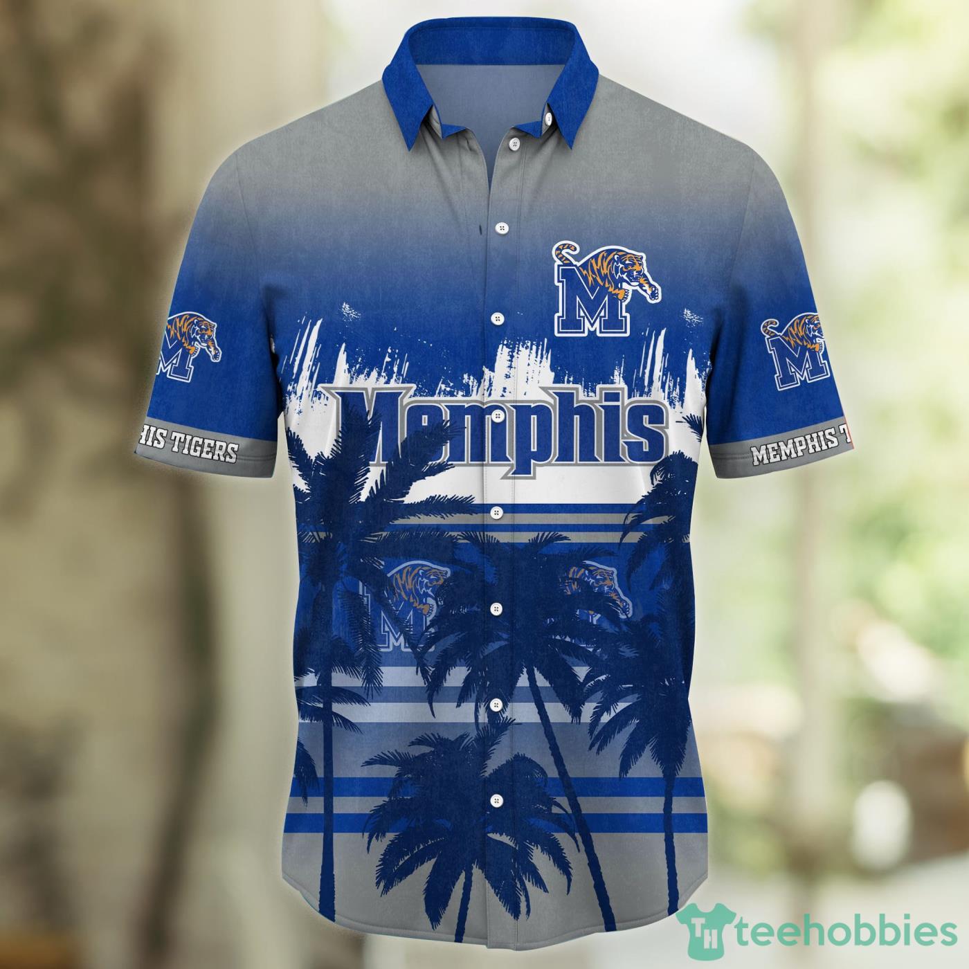 Memphis Tigers Coconut Tropical Hawaiian Shirt And Short Product Photo 2 Memphis Tigers Coconut Tropical Hawaiian Shirt And Short Product Photo 2