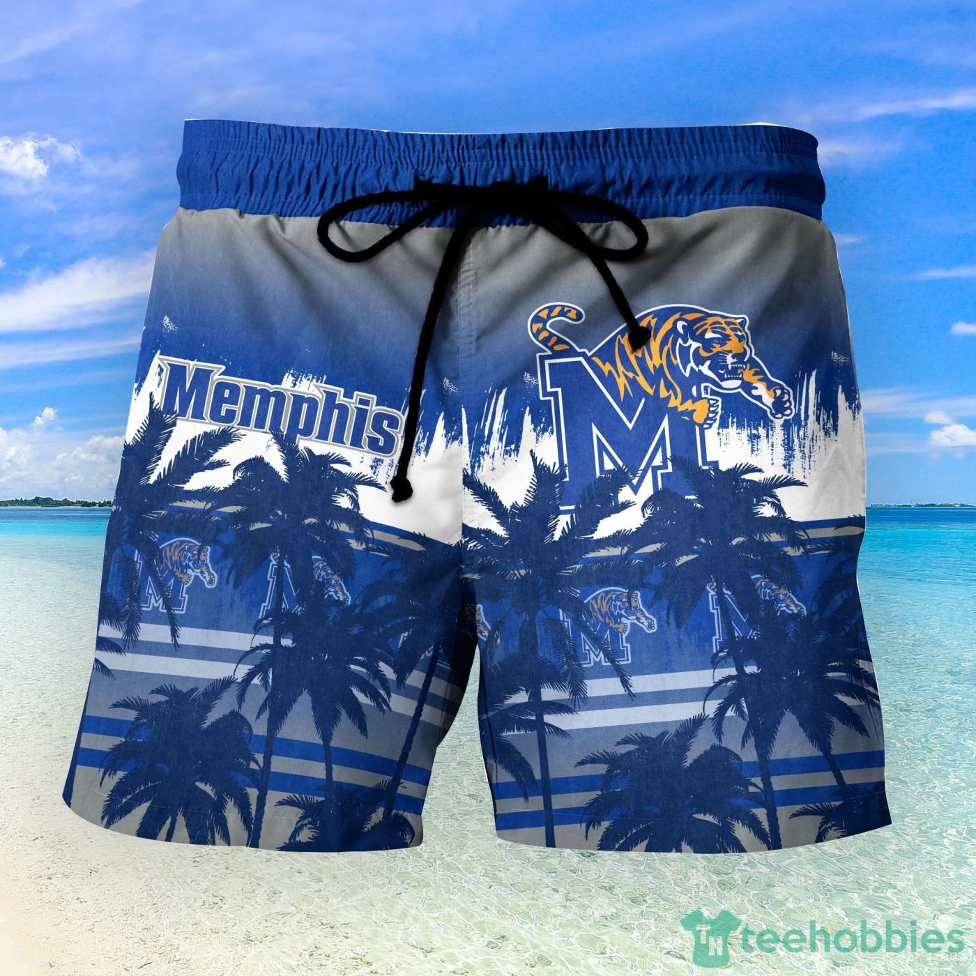 Memphis Tigers Coconut Tropical Hawaiian Shirt And Short Product Photo 4 Memphis Tigers Coconut Tropical Hawaiian Shirt And Short Product Photo 4