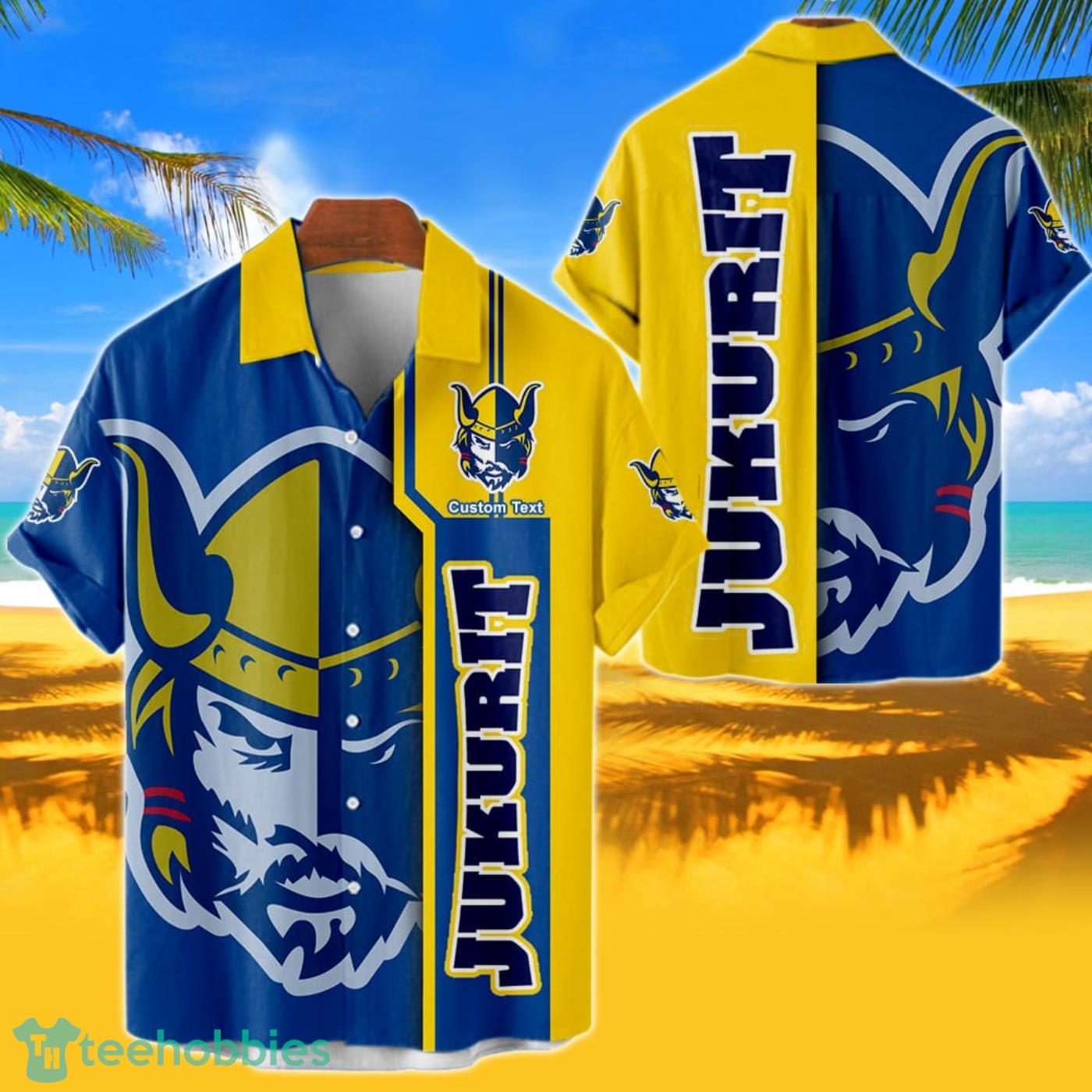 Mikkelin Jukurit Hawaiian Shirt Custom Name 3D Short Sleeve Shirt Product Photo 1