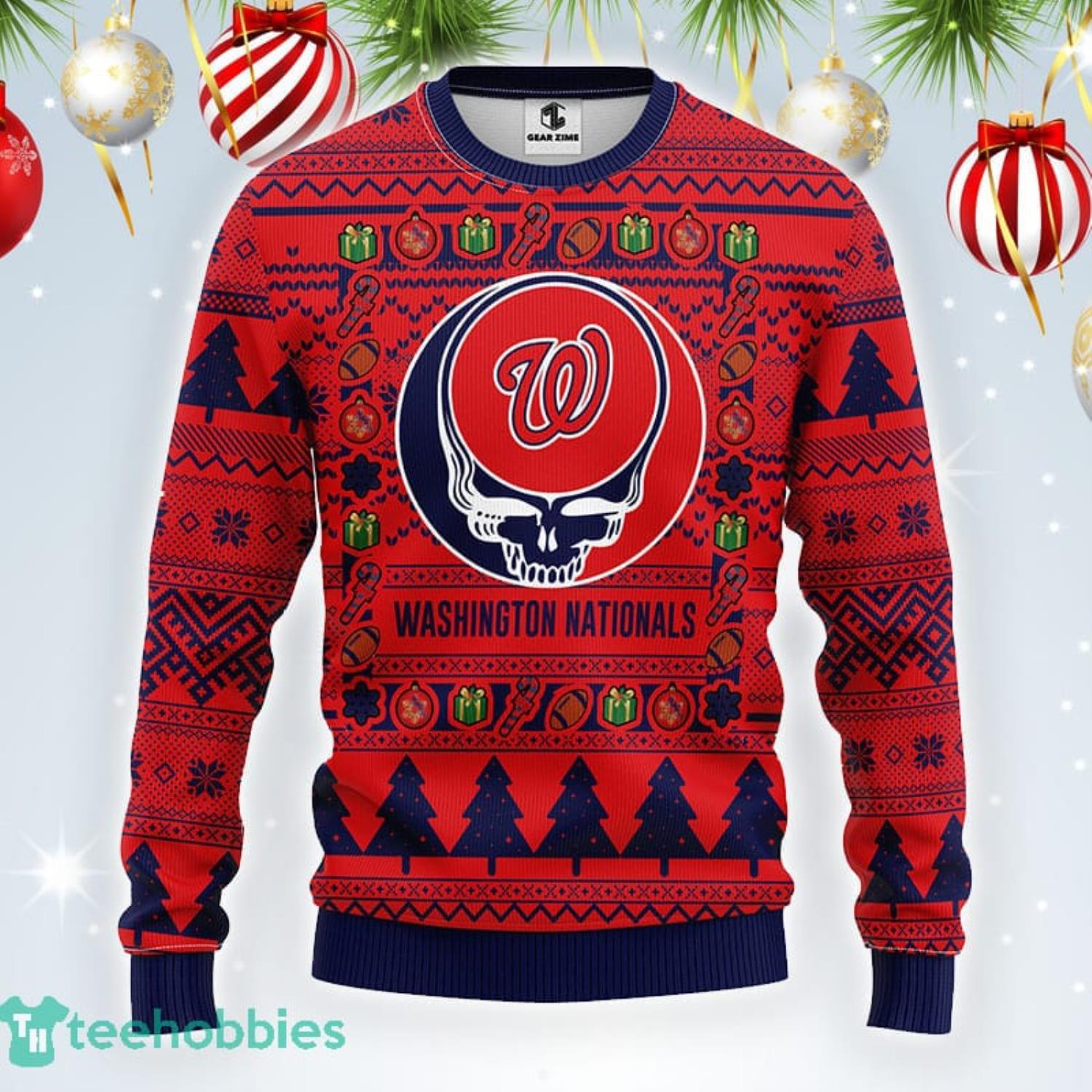 MLB Washington Nationals Baseball Grateful Dead Bear Shirt, hoodie