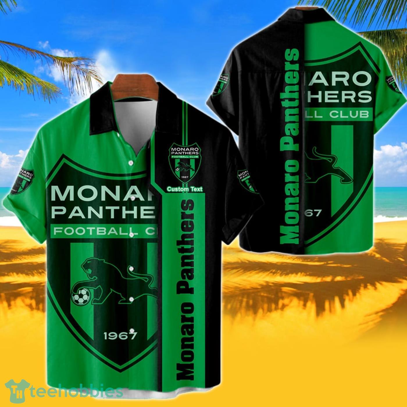 Monaro Panthers Hawaiian Shirt Custom Name 3D Short Sleeve Shirt Product Photo 1
