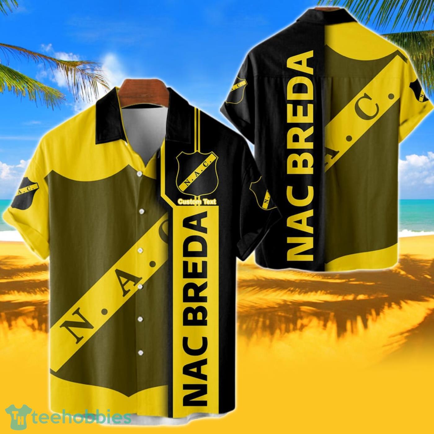 NAC Breda Hawaiian Shirt Custom Name 3D Short Sleeve Shirt Product Photo 1