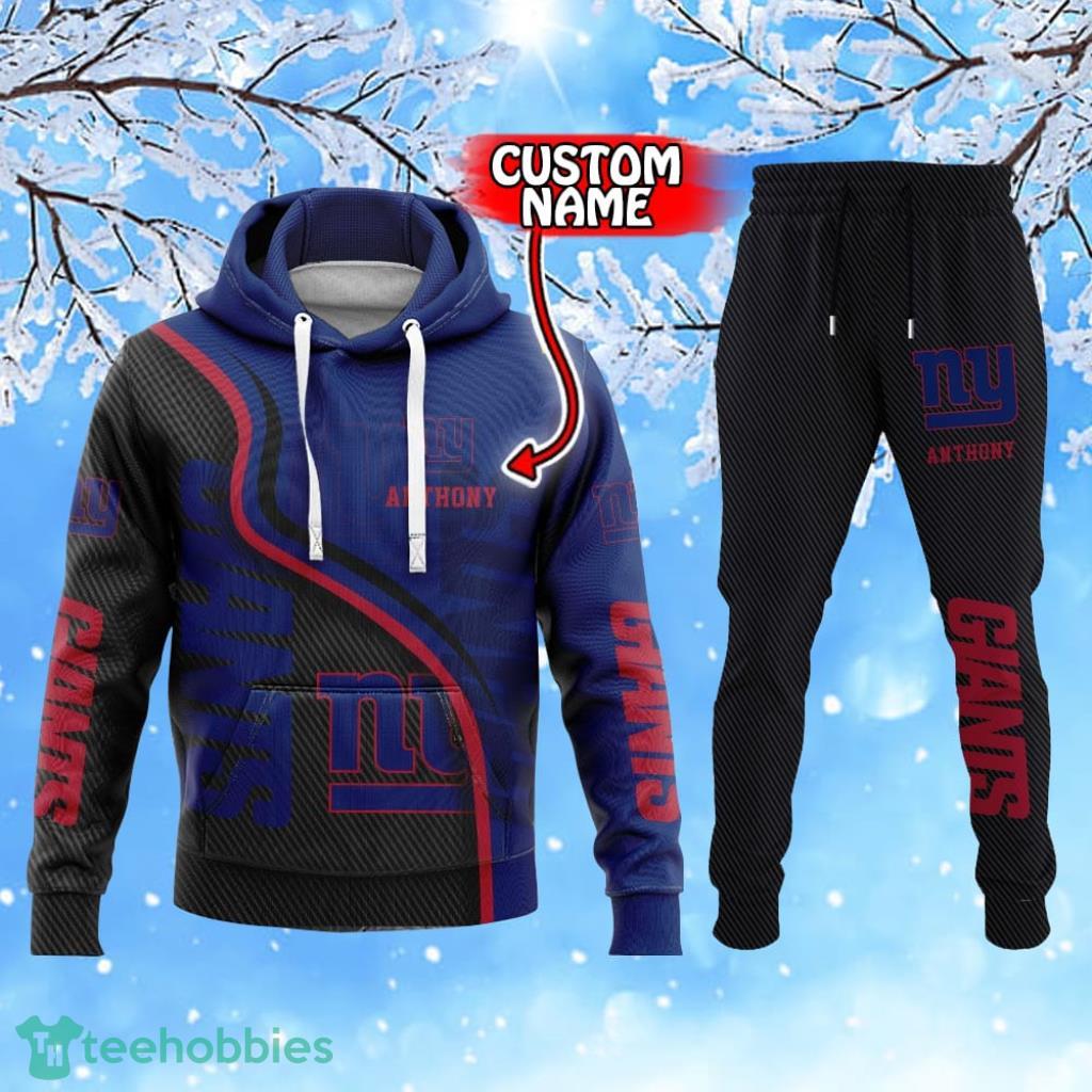 New York Giants NFL Premium Sport 3D Hoodie, Jogger