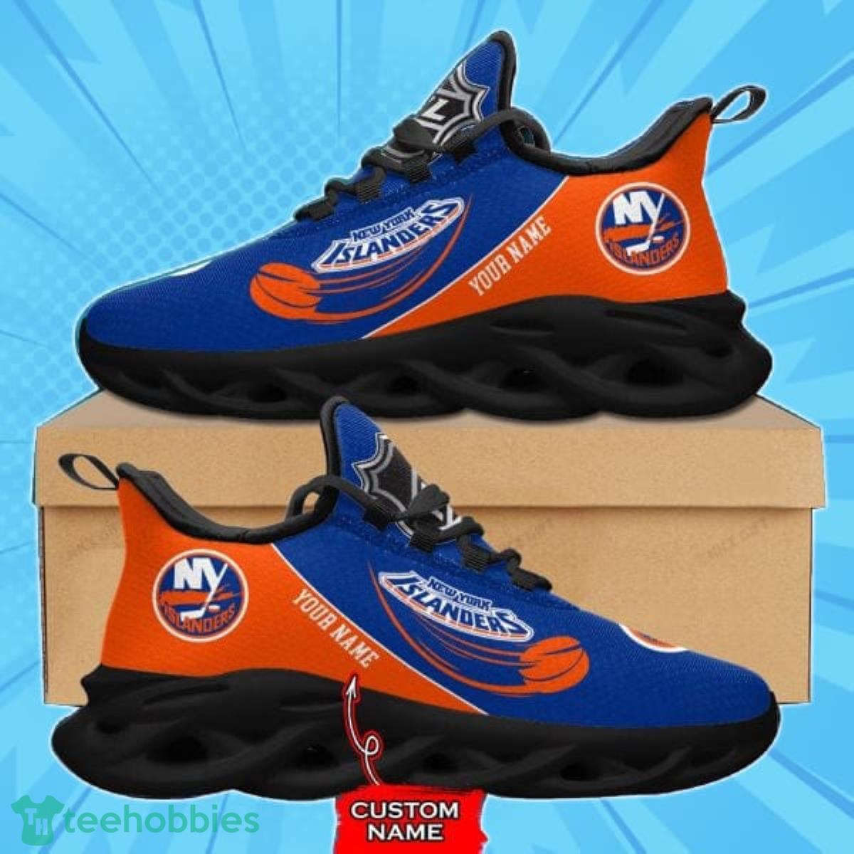 New York Islanders Custom Name Max Soul Shoes Best Gift For Men And Women Product Photo 2