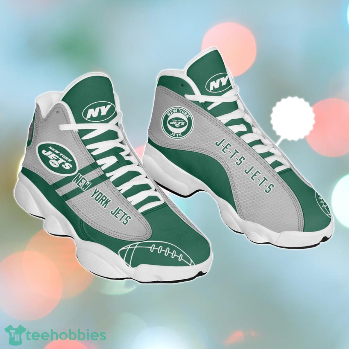 New York Jets Air Jordan 13 Sneakers Best Gift For Everyone Product Photo 2