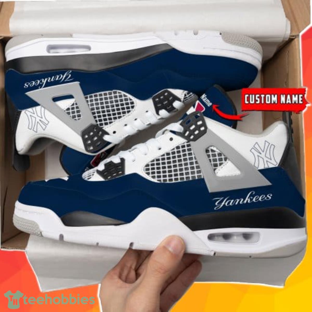 New York Yankees Custom Shoes For Men Women 3D Print Fashion Sneaker Gifts  For Her Him