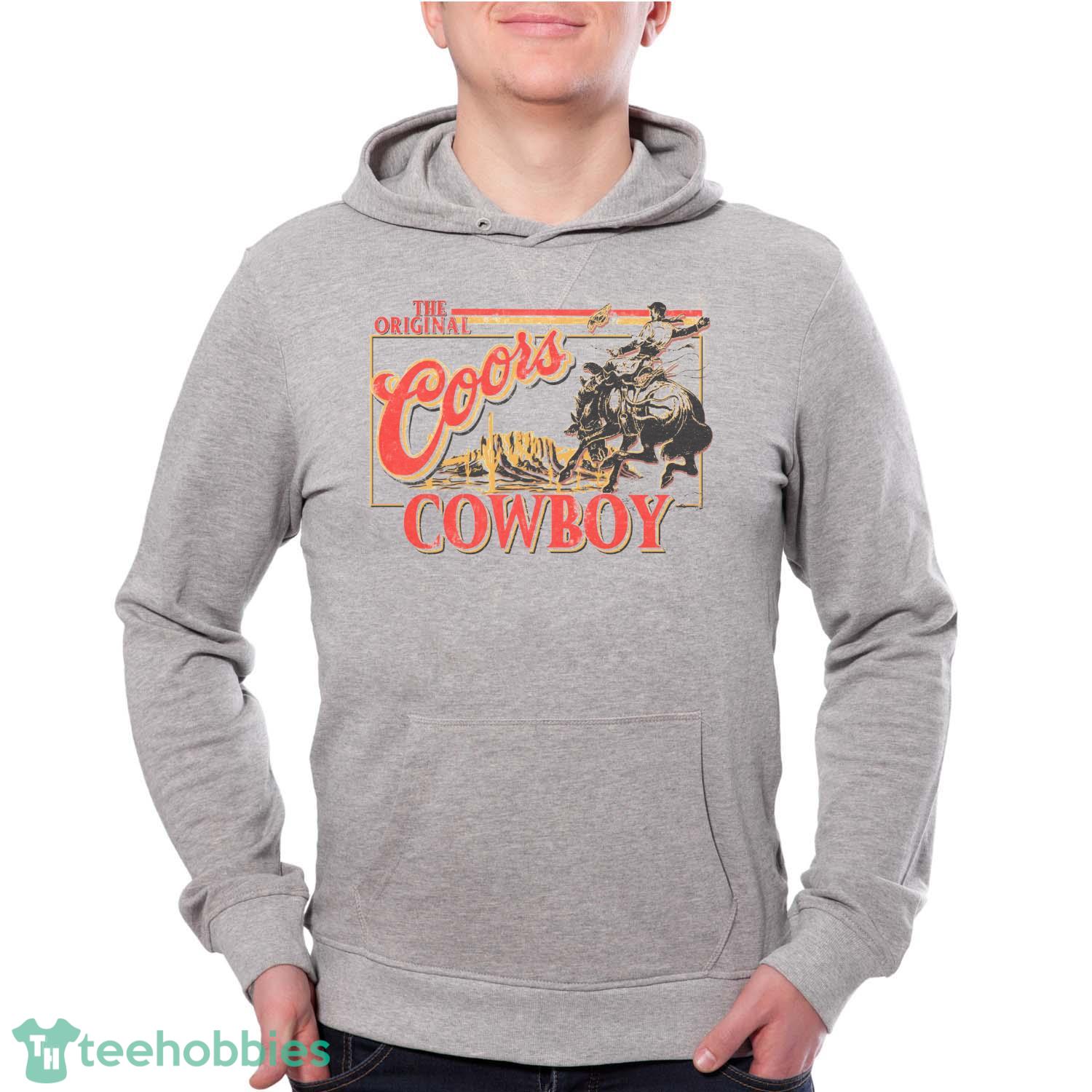 Original Cowboy Comfort Colors Shirt Comfort Colors Western T-Shirt Trending 2023 - Grey Unisex Hoodie