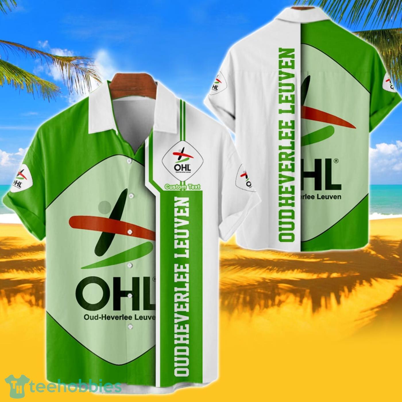 Oud-Heverlee Leuven Hawaiian Shirt Custom Name 3D Short Sleeve Shirt Product Photo 1