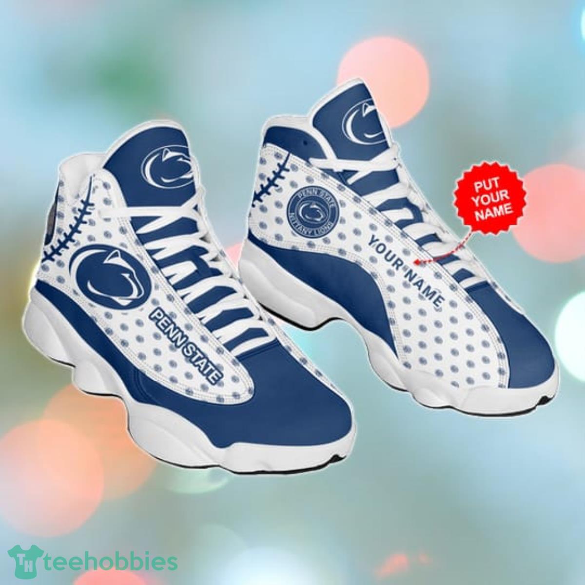 Penn State Nittany Lions Jordan 13 Sneakers Custom Name Special Gift For Men And Women Product Photo 2