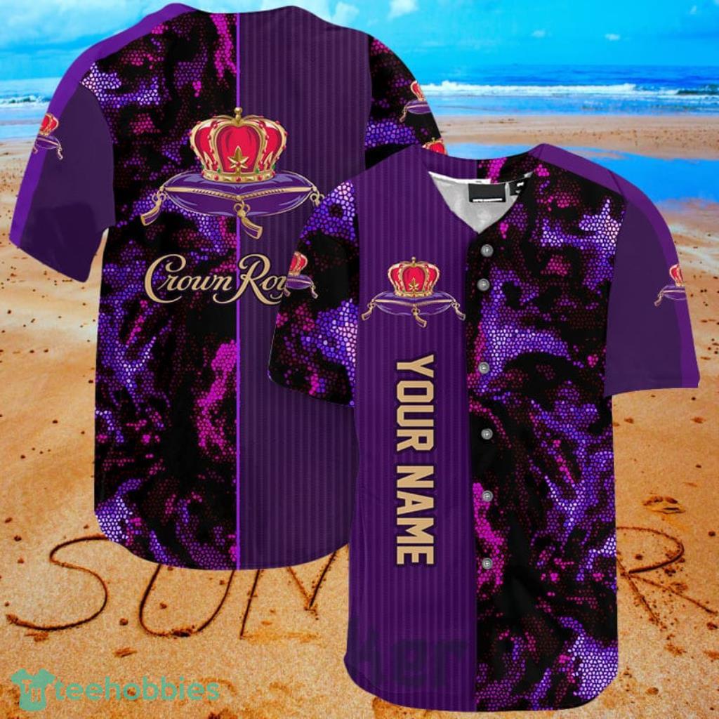 Crown Royal Baseball Jersey Personalized Baseball Jersey 