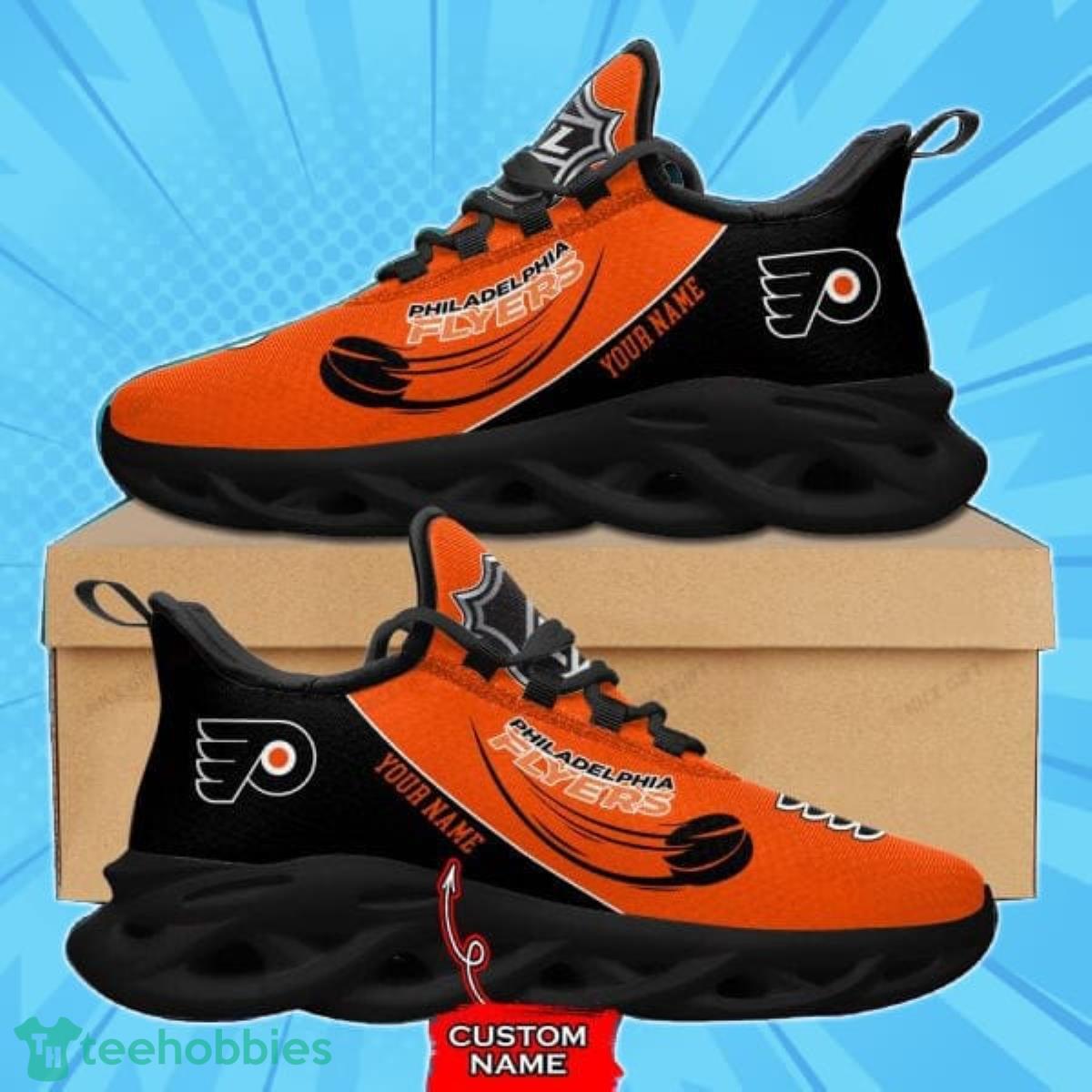 Philadelphia Flyers Custom Name Max Soul Shoes Best Gift For Men And Women Product Photo 2