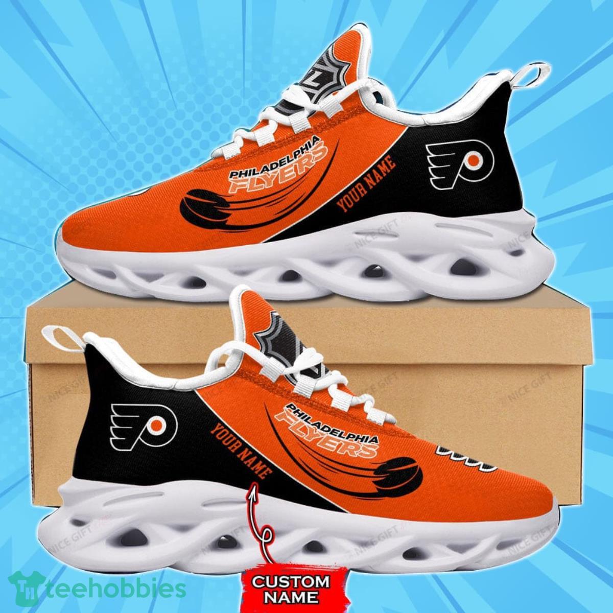 Philadelphia Flyers Custom Name Max Soul Shoes Best Gift For Men And Women Product Photo 1