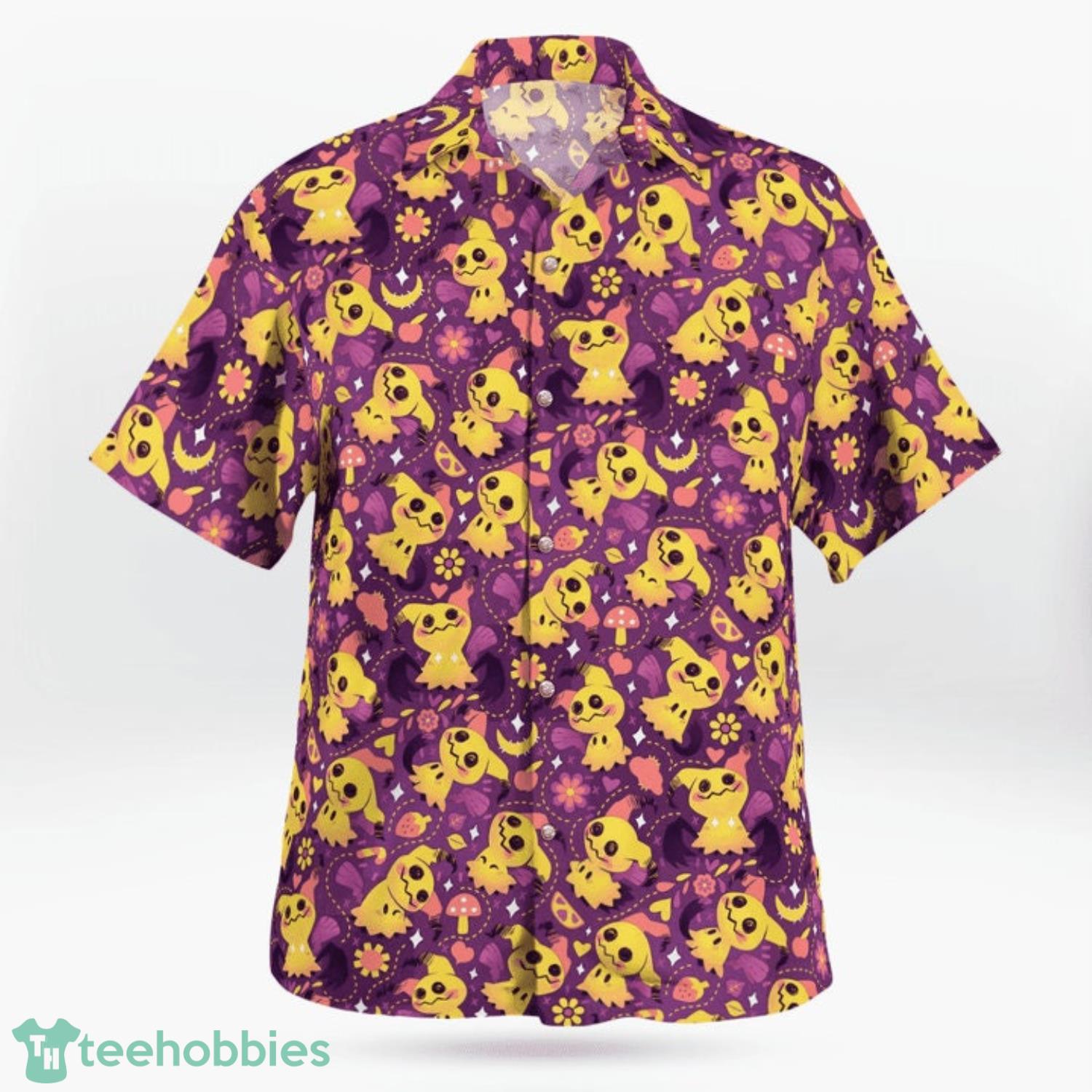 Pokemon Blue Color 3D Pikachu Lover Hawaiian Shirt And Shorts Summer  Vacation Gift
