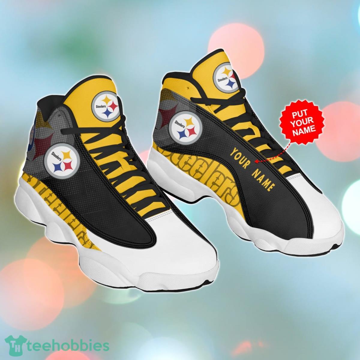 Pittsburgh Steelers Jordan 13 Sneakers Custom Name Special Gift For Everyone Product Photo 1