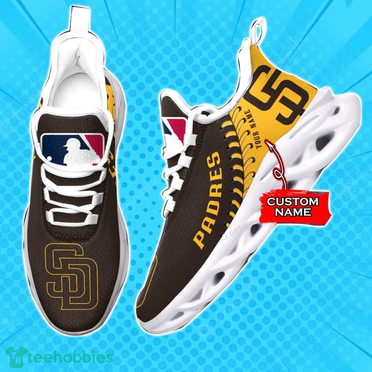 San Diego Padres Custom Name Max Soul Shoes Best Gift For Men