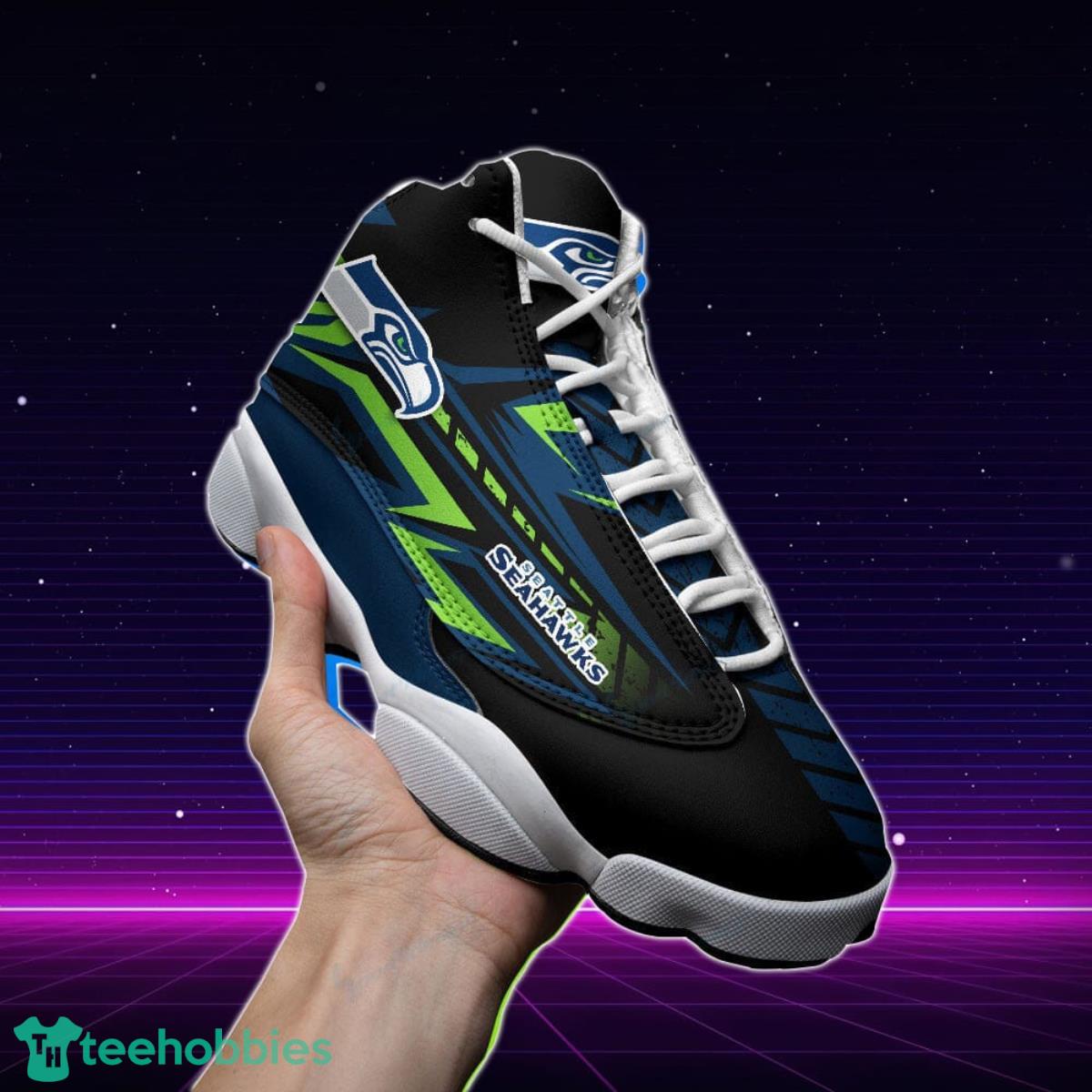 Seattle Seahawks Air Jordan 13 Sneakers Best Gift For Men And Women Product Photo 1