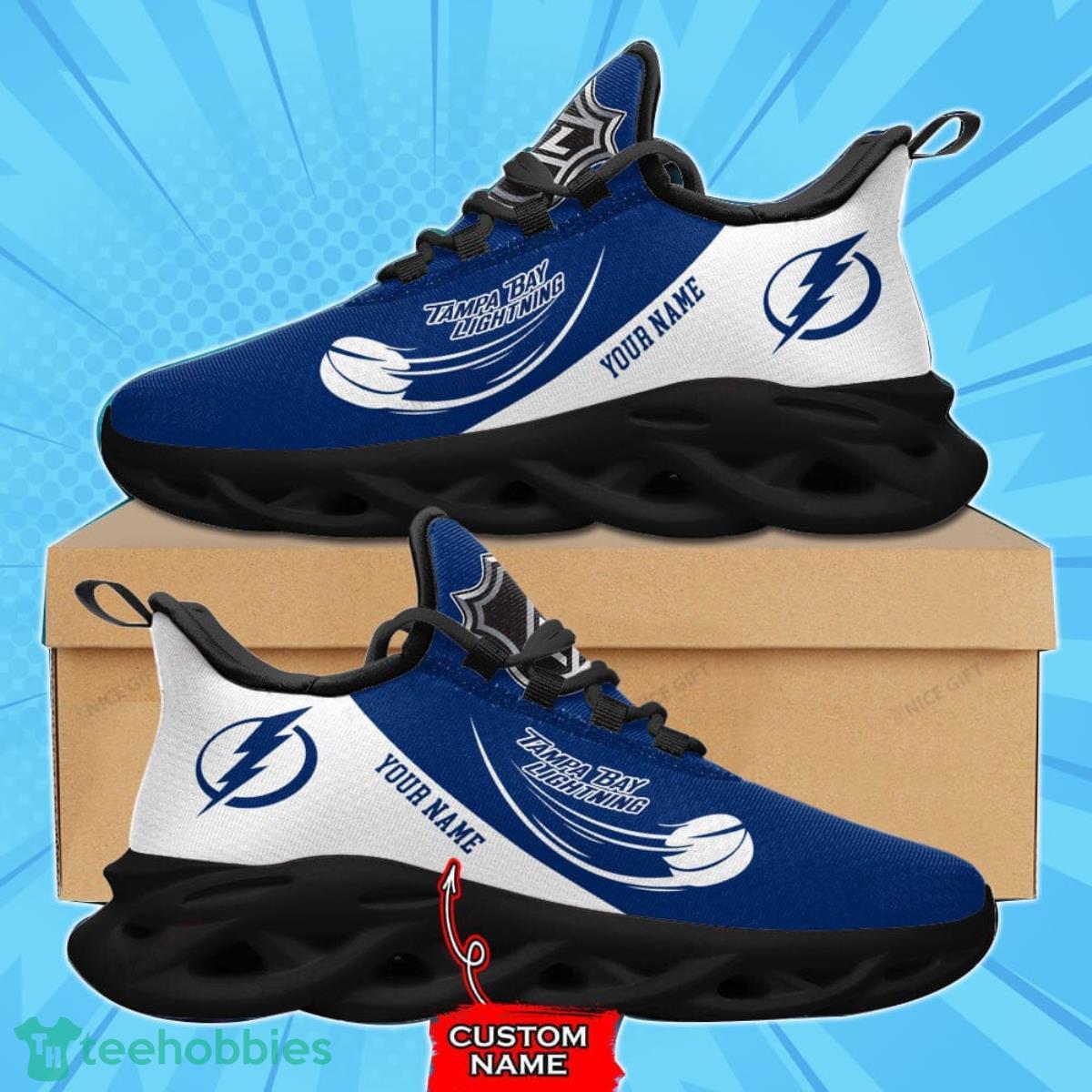 Tampa Bay Lightning Custom Name Max Soul Shoes Best Gift For Men And Women Product Photo 2