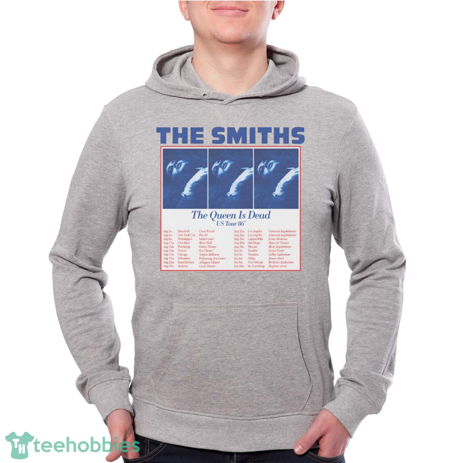 The Smiths Shirt Graphic Tees WomenAesthetic ClothesGrunge Clothing - Grey Unisex Hoodie