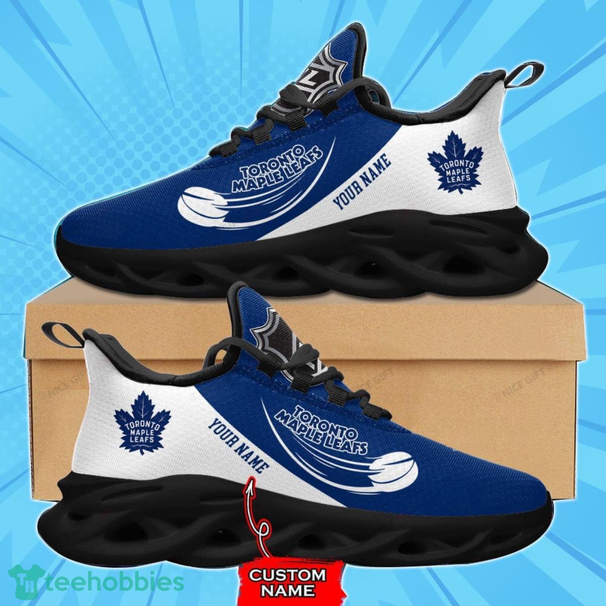 Toronto Maple Leafs Custom Name Max Soul Shoes Best Gift For Men And Women Product Photo 2