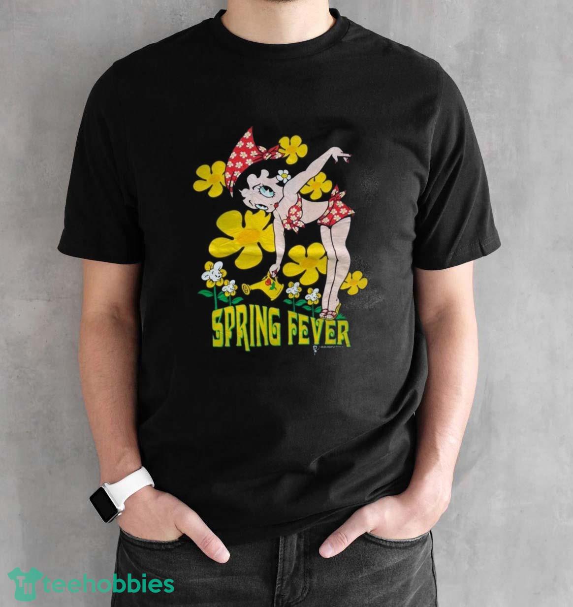 Vintage Betty Boop Tee Shirt Black Colour Shirt Cartoon Tshirt - Black Unisex T-Shirt