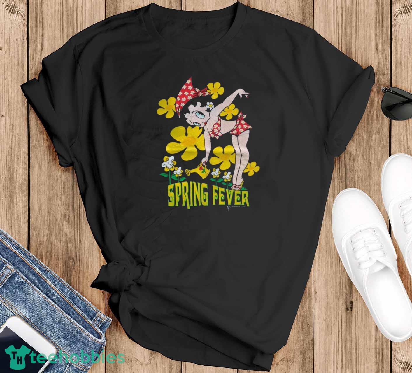 Vintage Betty Boop Tee Shirt Black Colour Shirt Cartoon Tshirt - Black T-Shirt