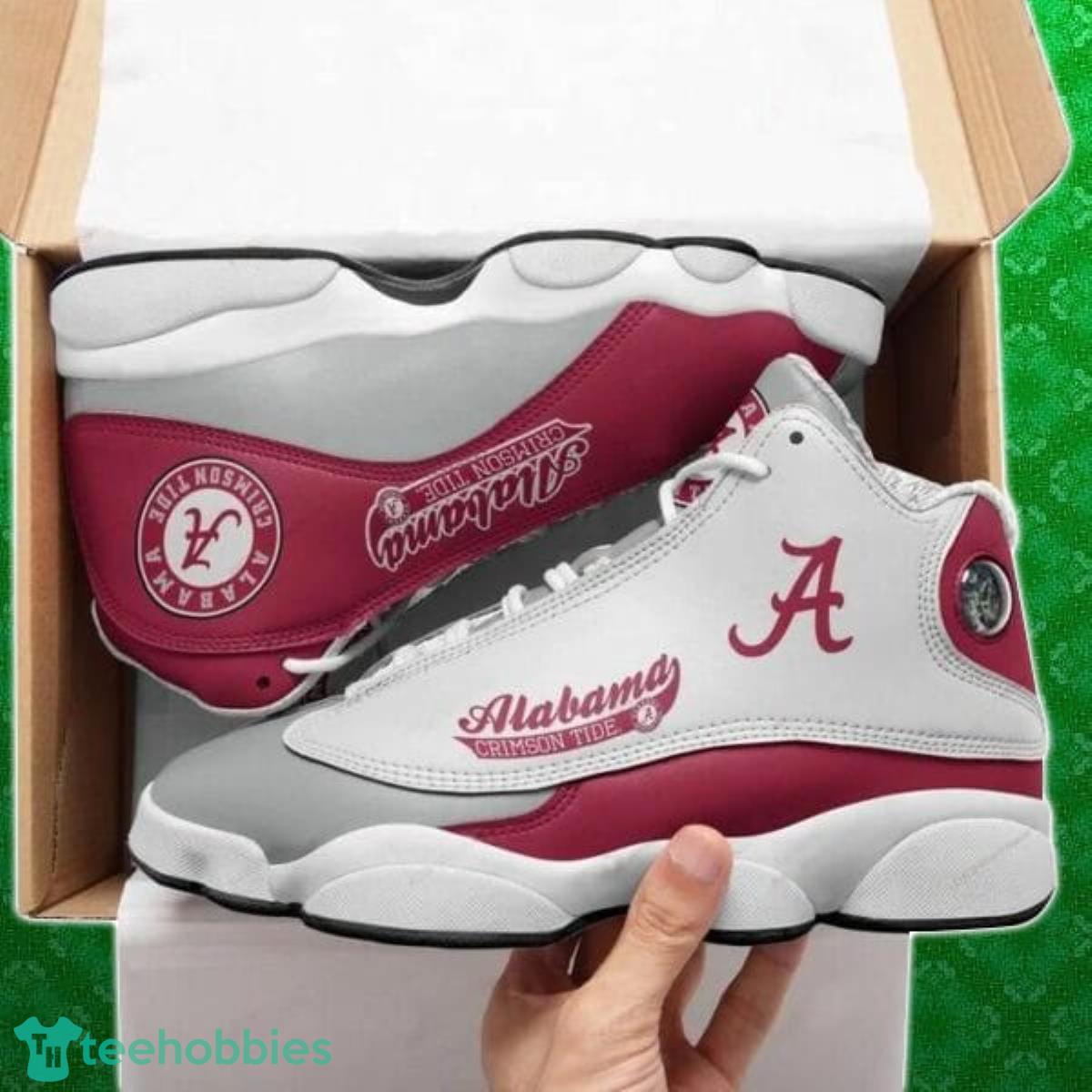 Alabama Crimson Tide Form Air Jordan 13 Sneaker Shoes Men And Women For Fan Special Gift Product Photo 1